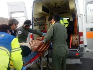 اورژانس هوائی عازم عجبشیر شد