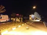 برخورد پیکان با تیر چراغ برق باعث مرگ دو تن شد