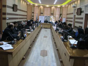 جلسه  هم اندیشی مسئولین  کمیته مدیریت خطر وبلایا بیمارستانهای تبریز در مرکزمدیریت حوادث وفوریتهای پزشکی استان