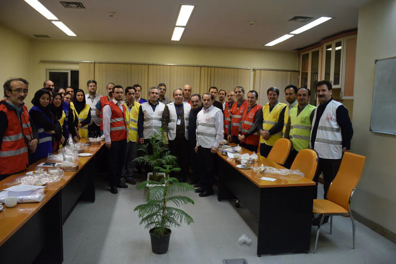 مانوردورمیزی در بیمارستان امام رضاتبریزباحضور رئیس مرکز مدیریت حوادث و فوریتهای پزشکی استان