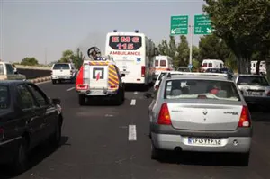 رژه ناوگان خودرویی مرکز فوریت های پزشکی در تبریز برگزار گردید