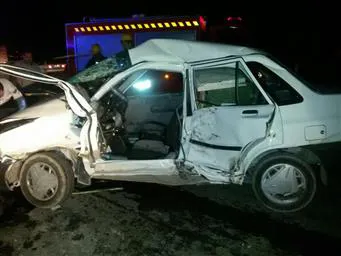 تصادف خونین محور مرند جلفا