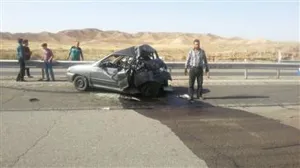 حادثه رانندگی مرگبار رانندگی در آزادراه پیامبر اعظم 