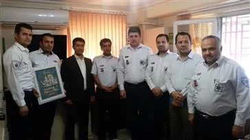مراسم تکریم از سادات