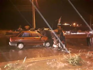 سانحه رانندگی در شهر سهند