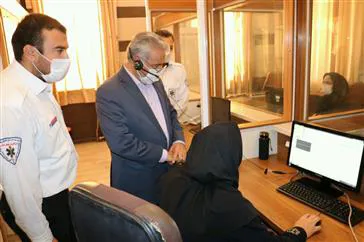 حضور فرماندار در مرکز اورژانس پیش بیمارستانی و مدیریت حوادث دانشگاه علوم پزشکی تبریز