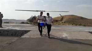 اورژانس هوایی دو عضو دختر جوان ارومیه ای را به تبریز رساند