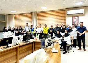 حضور دکترقدیمی رئیس اورژانس استان در آزمایشگاه جامع سلامت و مرکز تحقیقات سل و بیماری‌های ریوی و تبریک روز آزمایشگاه به پرسنل پرتلاش این مجموعه در روز گرامیداشت آزمایشگاهحضور دکترقدیمی رئیس اورژانس استان در آزمایشگاه جامع سلامت و مرکز تحقیقات سل و بیماری‌های ریوی و تبریک روز آزمایشگاه به پرسنل پرتلاش این مجموعه در روز گرامیداشت آزمایشگاه