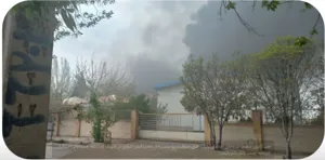 آتش‌سوزی  در کارخانه چسب در محدوده صوفیان؛ ۱۴ مصدوم در پی حادثه