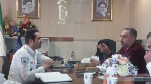 بازدید از ساختمان جدید ستاد وبررسی وضعیت خدمات اورژانس در شهرستان مرند توسط رئیس اورژانس استان 