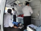 واژگونی کامیون، جان راننده را گرفت