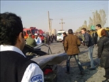 در جاده میانه-میاندوآب/برخورد نیسان با پژو شش کشته برجای گذاشت