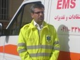 اعزام اورژانس هوائی برای حادثه دیدگان سانحه برخورد قطار با سواری