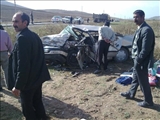 واژگونی سمند حادثه آفرین شد