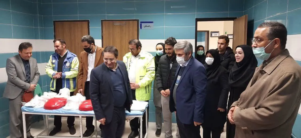 با حضور معاون آموزش سازمان اورژانس کشور در مرند کلید خورد